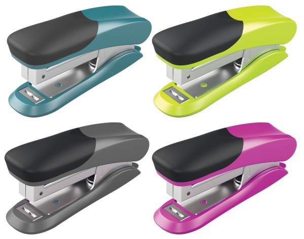 Степлер №10 20л D1 ассорти