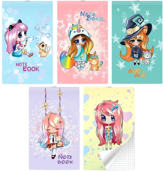 Блокнот А6  30л Милашки-аниме