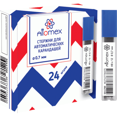 Грифель 0,7мм HB