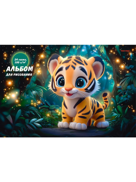 Альбом 24л Тигрёнок в волшебном лесу
