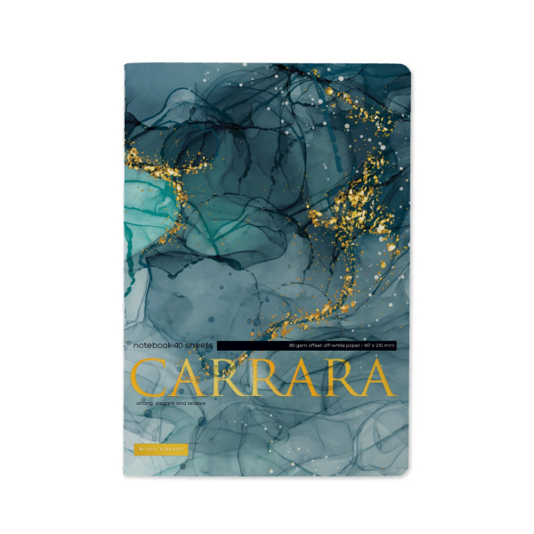 Тетрадь 40л Carrara. Bright