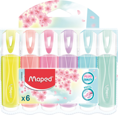 Маркер текст. набор 4цв. Fluo Pep`s Classic пастель АКЦИЯ