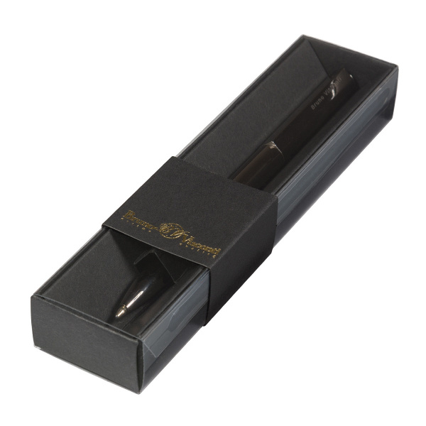 Ручка в футляре поворот.механ. Torino, ворон сталь корп, 1,0мм, с