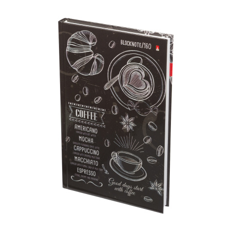 Бизнес-блокнот А5 160л 7БЦ Coffe nero АКЦИЯ