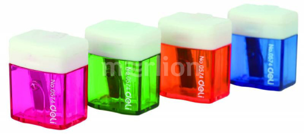 Точилка пластик Cubic, 1 отверстие