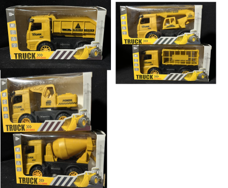 Машина Truck City series строит. техника, инерц.