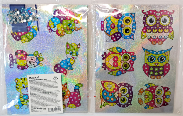 Алмазная мозаика Наклейки 12шт $$$$ АКЦИЯ