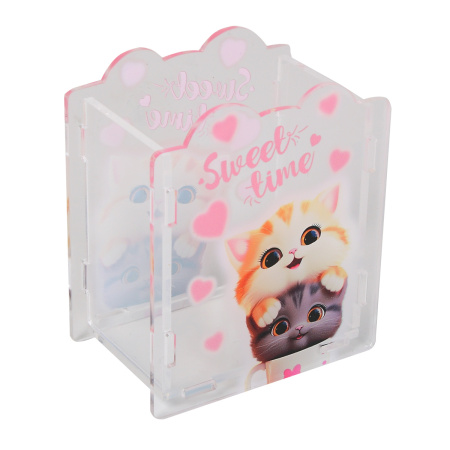 Подставка /канц.принадл. Cute cats