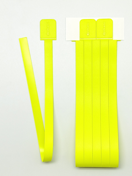 Закладки д/книг самокл. Лаймовый  6шт/уп