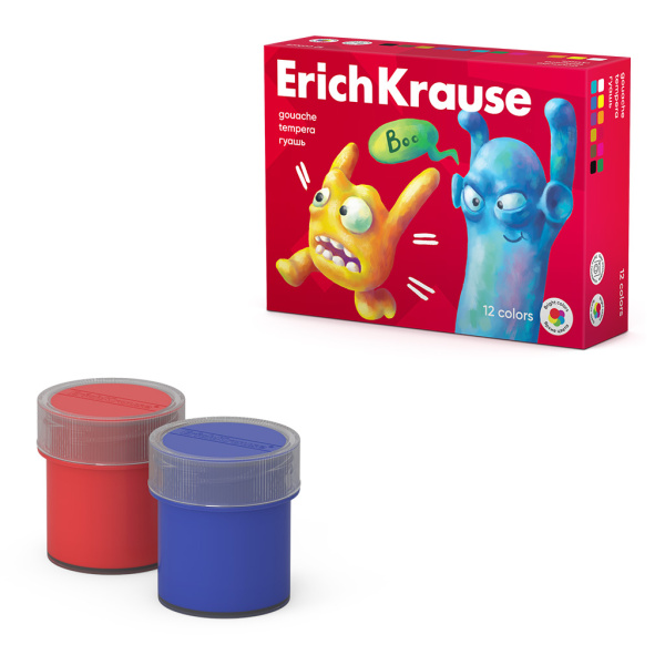 Гуашь Jolly Friends 12цв. 20мл