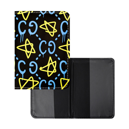 Обложка/паспорта кожа зам Звезды