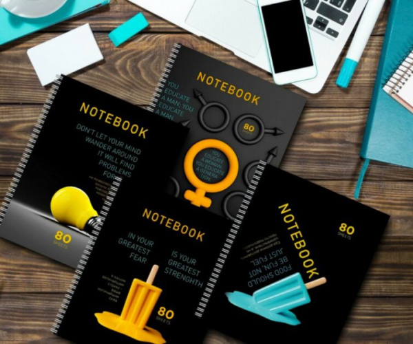 Тетрадь гребень  80л Подождите, я записываю! софт-тач