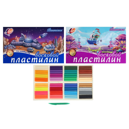 Пластилин Фантазия 32цв. восковой