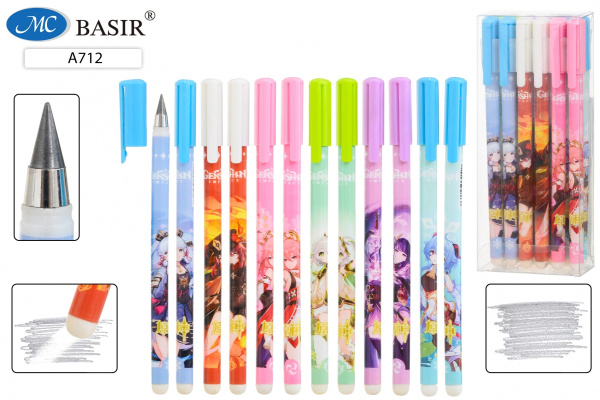 Карандаш вечный Genshin с ластиком