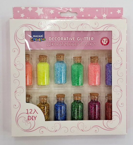 Блестки,  6цв*5г, 6цв*9г АКЦИЯ $$$