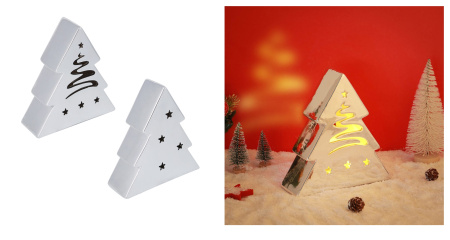 яСувенир Елка 15,8*17см с LED подсветкой