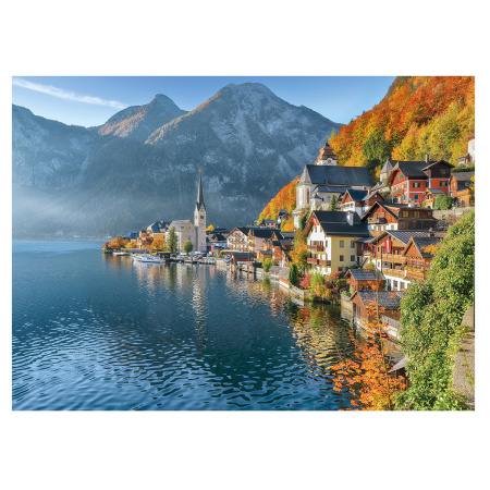 Пазлы 500 эл Горная деревня Гальштат