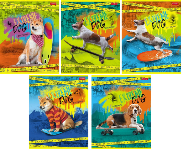 Тетрадь 40л Собачий драйв АКЦИЯ