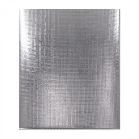 Тетрадь 48л Silver metallic, лён