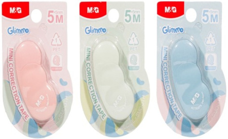 Штрих-лента 5мм* 5м M&G Glimmo