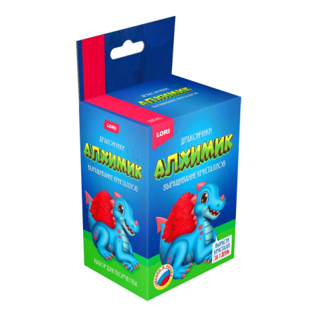 Выращивание кристаллов Драконы. "Голубой дракон