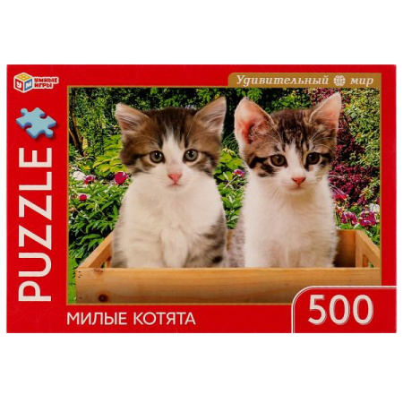 Пазлы 500 эл Милые котята