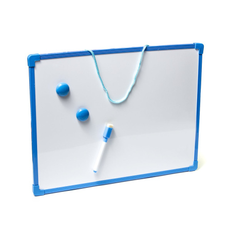 Доска детск.магнитная 30х41 (маркер с губкой, 2 магнита)