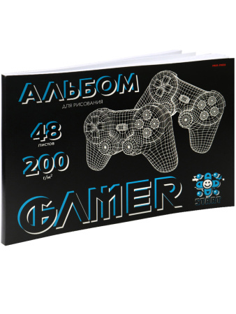 Альбом 48л 3D Джойстики, твин-лак