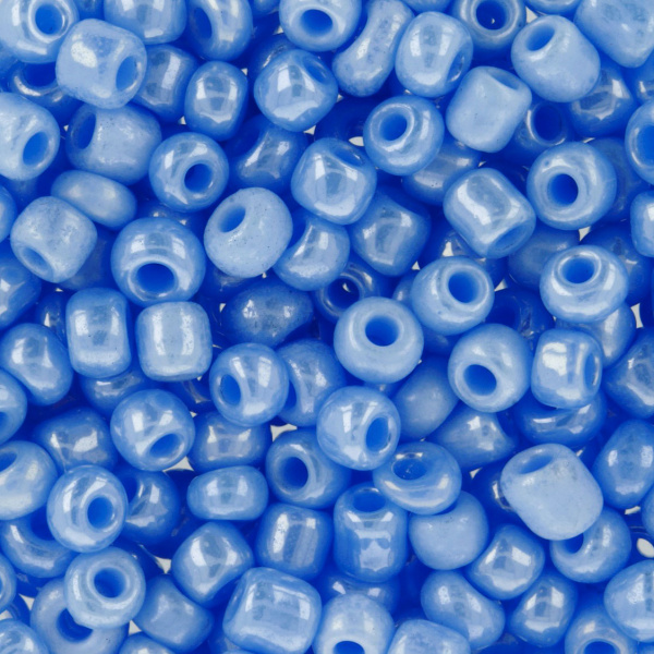 Бисер синий 3мм 10гр
