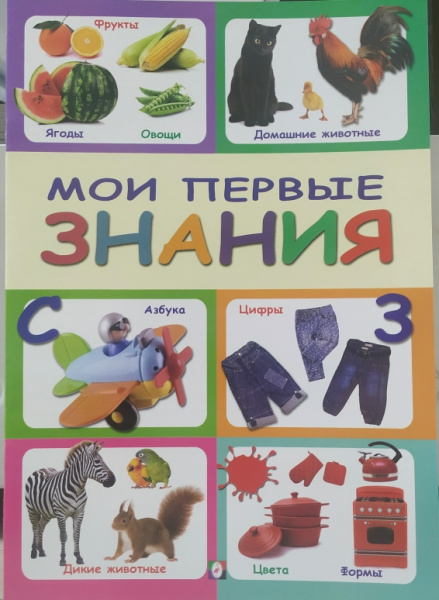 Книжка А4 Мои первые знания