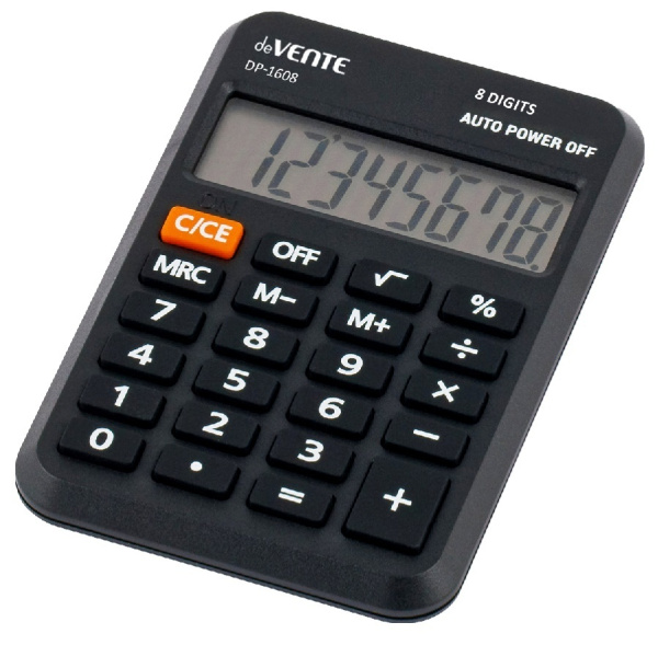 Калькулятор  карман.  8разр. DP-1608