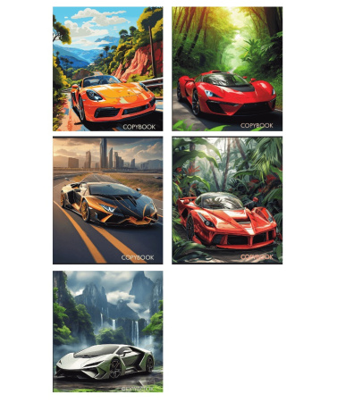 Тетрадь 36л Авто