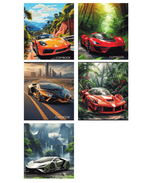 Тетрадь 36л Авто