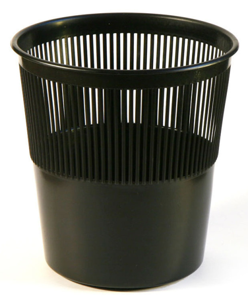 Корзина д/бумаг сетчатая 10л. черная Buro