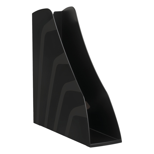 Лоток вертик  80мм Вектор черный