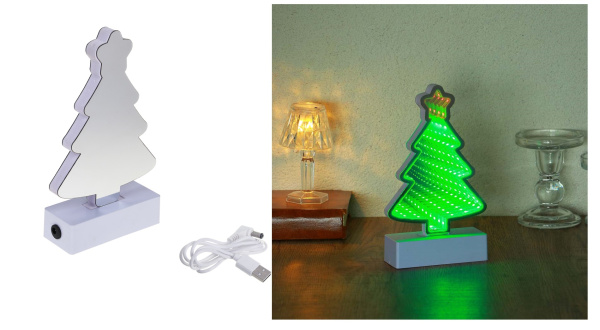 яСветильник декоративный Ёлочка  20*12*4,5см