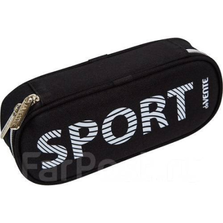 Пенал овальный Sport, с клапаном