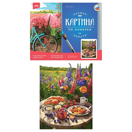 Картина по номерам 40*50 см Пикник