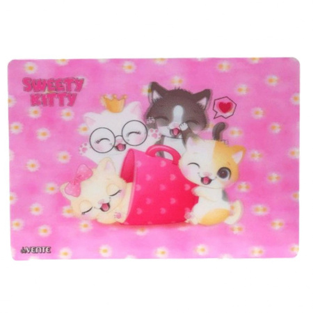 Коврик для лепки А4 3D Sweet Cats