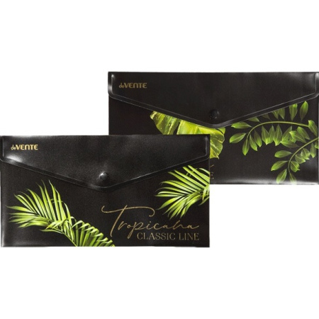 Папка-конверт кнопка А5 Tropicana Travel-size DL