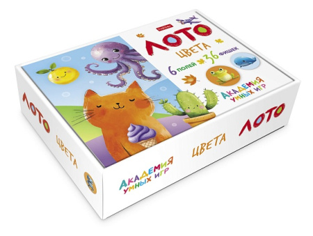 Игра Лото развив. Цвета