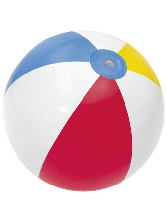 Мяч надувной пляжный 51см