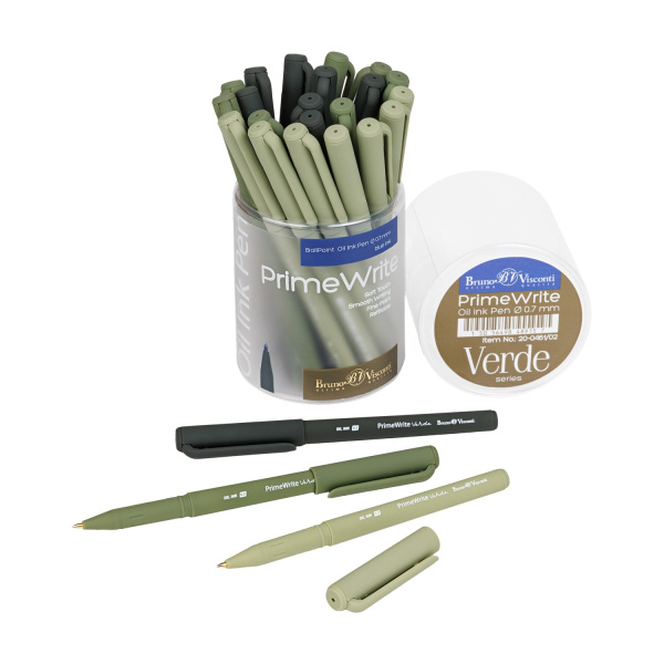 Ручка шарик. PrimeWrite Verde  0,7мм синяя